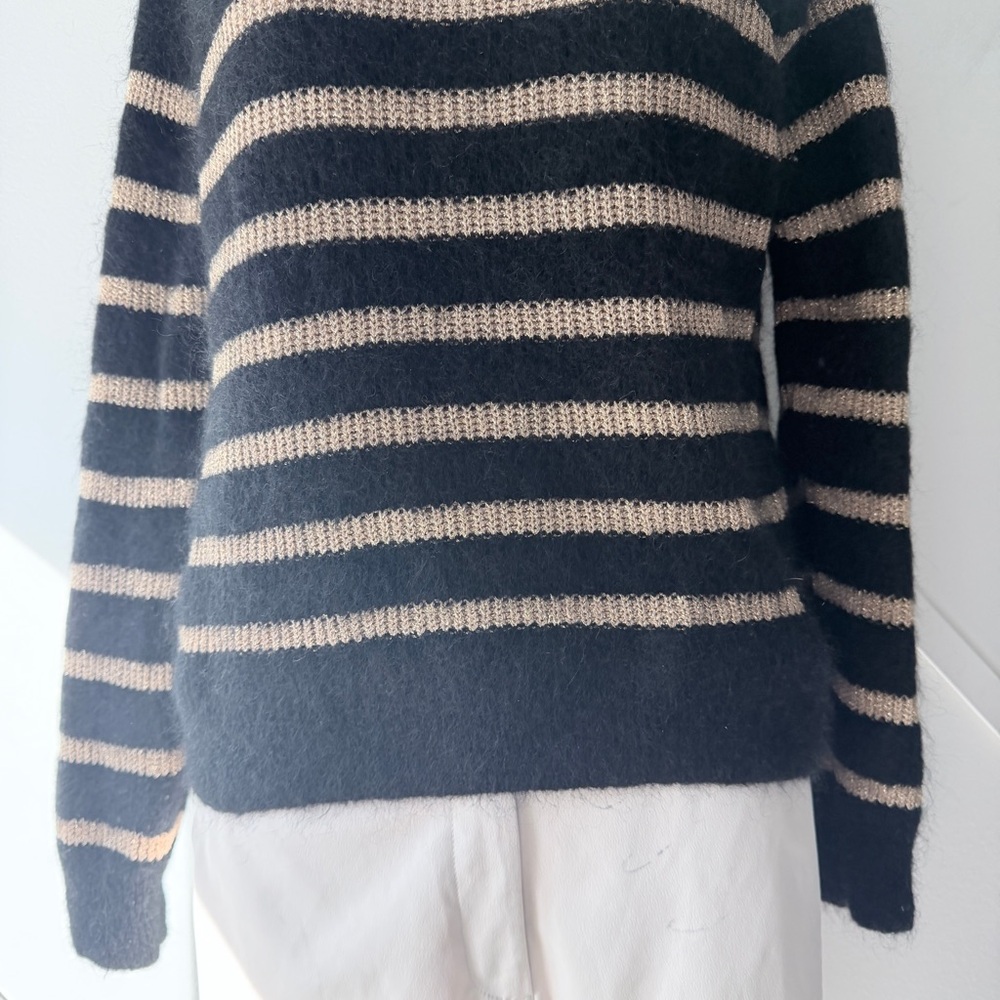 Sézane Trudy Mohair Sweater | Parisian Chic Fluffy Knit | French Girl Luxury - S - Picture 7 of 13